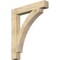 Ekena Millwork Thorton Block Rough Sawn Bracket, Douglas Fir, 6"W x 40"D x 48"H BKT06X40X48THR05RDF - alternate 1